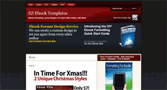 Desktop Screenshot of ezebooktemplates.com